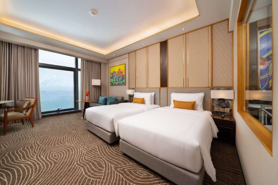 Fili Hotel executive Deluxe Seaview Twin Room