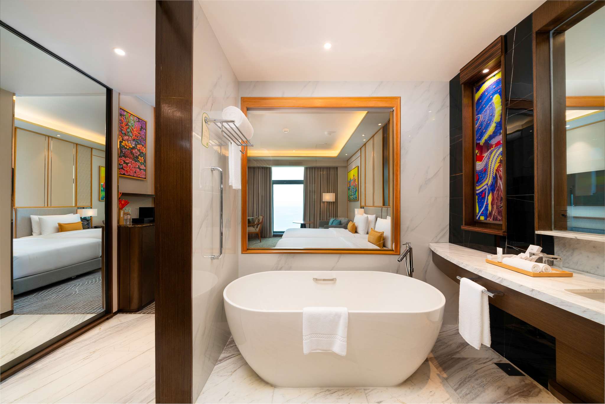 DSK White BathRoom