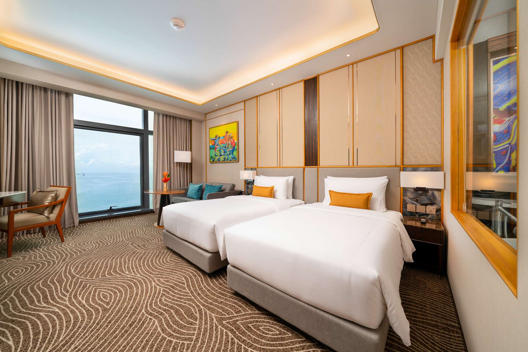 Sea View king Deluxe Twin Room